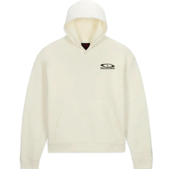 Air Jordan x Cactus Jack Cream Hoodie Large Brand New Sealed - Picture 1 of 10
